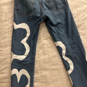 Paint by Number Levi’s 501 Crop size 25
